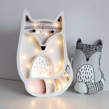 Lampka Nocna Do Pokoju Dziecka Lisek