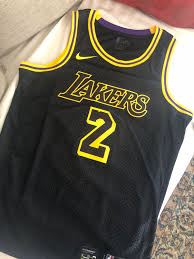 City Edition Jersey W O Wish Patch Lakers