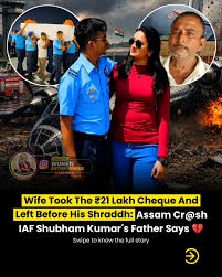 An Indian Air Force aircraft cr@shed in Jorhat, Assam, a few days ago,  claiming the lives of five personnel. Among those martyred was Flight Lieutenant  Shubham Kumar. Following his death, the Bihar