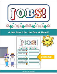 Editable Classroom Job Chart For The Fun At Heart Magnet Board Bulletin Board