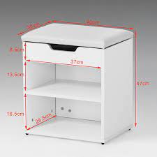 Sobuy Scarpiera Da Ingresso Cassapanca Portascarpe Con Cuscino L40cm Mobili In Cartone Progetti D Arredo Design Di Mobili