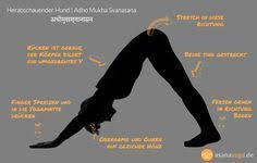 Adho Mukha Svanasana Ist Jedem Yogi Als Herabschauender Hund Bekannt Diese Yoga Ubung Hat Eine Beruhigende Wirkung Und E Yoga Asanas Yoga Pilates Yoga Fitness
