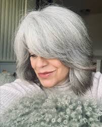 Michele's All Natural Gray Hair Journey