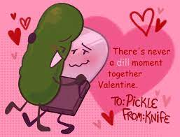 Pickle X knife inanmate insanity | Queer platonic, Mood pics, Valentines