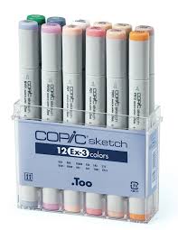 Amazon Com Copic Sketch Marker 12 Extra Color Set Ex 3 Artists Markers Office Products Copic Sketch Markers Sketch Markers Copic 4.8 out of 5 stars 3,451.