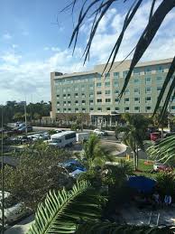 Guests will enjoy american dishes served at the gastronomic restaurant. View From Rm 313 Picture Of Hilton Garden Inn Miami Airport West Tripadvisor
