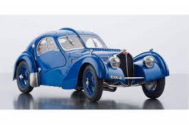 CMC Bugatti Type 57 SC Atlantic 1938 blue M-083 - Modelcar.com Unites States