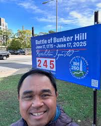 Today marks 249 days until the 250th Anniversary of the Battle of Bunker  Hill! As a proud member of the Bunker Hill 250 coalition, the Charlestown  Preservation Society is responsible for updating