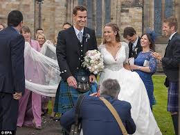 As part of his preparation, murray last week. Andy Murray Ties The Knot With Kim Sears As Thousands Flock To Dunblane Cathedral Daily Mail Online