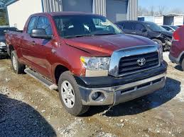 Find complete 2009 toyota tundra info and pictures including review, price, specs, interior features, gas mileage, recalls, incentives and much more at iseecars.com. Toyota Tundra Double Cab 2009 Burgundy 5 7l 8 Vin 5tfrv54169x070230 Free Car History