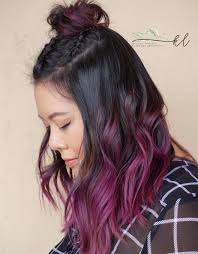 50 Cool Ideas Of Lavender Ombre Hair And Purple Ombre Burgundy Brown Hair Lavender Hair Ombre Magenta Hair