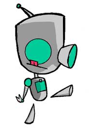 Old kid is a student at skool and one of the children in zim's class. How To Draw Gir As Robot Without Dog Costume With Easy Lesson How To Draw Step By Step Drawing Tutorials