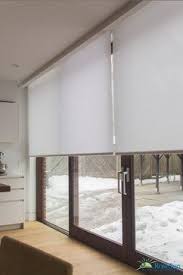 Motorized Blinds For Large Doors Modern Living Room Toronto Rosesun Motorized Window Trea Tende Per Interni Tende Da Cucina Arredamento Interni Salotto