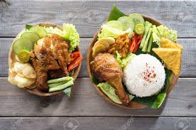Nasi ayam penyet masakan indonesia | mamak style. Famous Traditional Indonesian Food Delicious Nasi Ayam Penyet Stock Photo Picture And Royalty Free Image Image 30690421