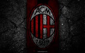 Discover 16 free ac milan logo png images with transparent backgrounds. Download Wallpapers Ac Milan Logo Art Serie A Soccer Milan Rossoneri Football Club Asphalt Texture Besthqwallpapers Com Milan Wallpaper Ac Milan Milan