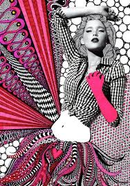 Colorblind Graphic Design Art Art Pop Art