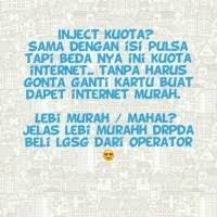 Daftar Harga Jual Inject Kuota Indosat Telkomsel Xl Kaskus Bulan Desember 2020 Download inject paket all operator 2019.apk diupload ridwan archazen pada 03 march 2019 di folder apk 3.57 mb.