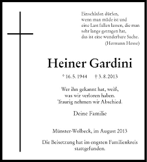 Bachelor in design and planning of digital games(game dev) at university anhembi morumbi (brazil). Traueranzeigen Von Heiner Gardini Www Trauer Ms