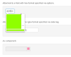 Easy to customize the look by changing some images. Jquery Color Picker Plugins Jquery Script