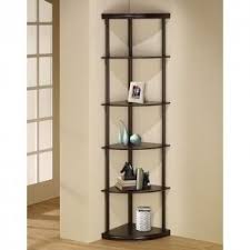 Here's a clever way to make use of that unused corner space! Corner Shelves Living Room Ideas On Foter