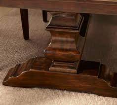 Our extending dining tables range from the traditional manual extension option to smooth action, automatic extensions at the push of a button. Banks Extending Dining Table Pottery Barn