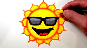 Moon face stock illustrations collection of mystical and astrology objects, woman face, space objects, planet, constellation, magic ball, human hands. How To Draw A Cool Sun Smiley Face With Sunglasses Youtube