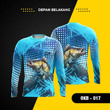 Template kaos lengan panjang kumpulan desain vector untuk sablon via kaosborneo.blogspot.com. Jual Desain Baju Mancing Lengan Panjang Terbaru Lazada Co Id