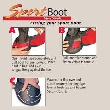 the horses hoof cavallo sport hoof boots