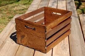 Crates Pallet Crates And Pallet 18 In X 12 5 In X 9 5 In Large Wood Crate 94565 The Home Depot In 2021 Wood Crates Wood Table Diy Crates