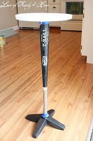 Awesome Table To Make For Scotty S Man Cave Man Cave Decor Baseball Table Baseball Decor