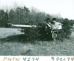 After WW2 the only remaining prototype of the T28 heavy tank was lost until  it was found by a farmer behind some bushes in a field in Virginia in 1974  [Xpost from /