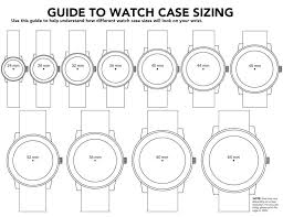 Mens Watch Box Mens Watches Case Diameter 42mm Size Chart