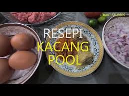 Kacang pool merupakan sebuah hidangan istimewa yang lazimnya hanya ada di johor dan singapura. Resepi Kacang Pool Youtube Kacang Kacang Panggang Makanan