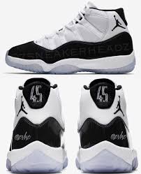 Air Jordan 11 Concord Black And White Air Jordan 11 Concord Air Jordans Retro Kicks Shoes Air Jordans