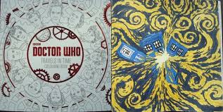 Travel through time and space with your favorite characters and your colored pencils. Doctor Who Travels In Time Colouring Book A Review In The Midst Of Madness