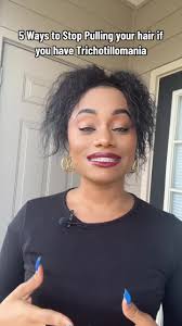 5 Tips to stop pulling out your hair if you suffer from Trichotillomania  #fypシ #trichotillomania #howtostoppullingyourhair #hairpulled #hairpulling  #encouragement #howtogrowyourhair ...