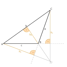 Ist das dreieck stumpfwinklig, so liegt der schnittpunkt der höhen außerhalb des dreiecks. Eigenschaften Von Dreiecken Bettermarks