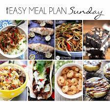 What the heck should i eat?, featuring more than 100 delicious and nutritious recipes for weight loss and lifelong health. Easy Meal Plan Sunday Week 9 A Dash Of Sanity