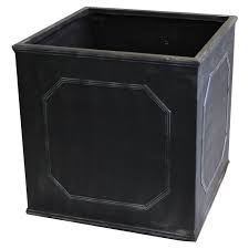 Shop for square planters in a variety of materials and sizes. Faux Lead Chelsea Square Planters