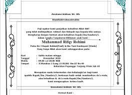 Contoh undangan khitanan word warna. Contoh Undangan Khitanan Yang Bisa Di Edit Word Opera Timur