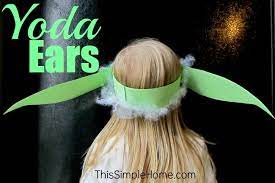 Yoda Ears Headband Craft And Tutorial This Simple Home