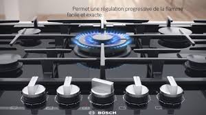 Equipé pour le gaz naturel (20 mbar). Table Gaz Flameselect Bosch Selectionnez L Intensite De Votre Flamme Youtube