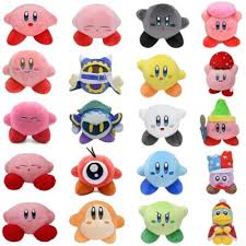 Star Kirby Anime Plush Toys Sword Kirby Magolor Meta Knight Stuffed Dolls