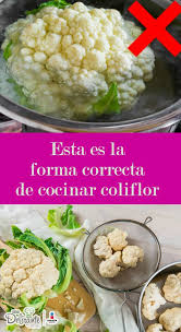 Recetas de crema de zanahorias con coliflor a la plancha y muchas más recetas de como cocinar coliflor. Esta Es La Forma Correcta De Cocinar Coliflor