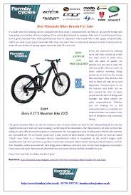 Easy assembly · coaster & caliper brakes · great for kids Best Mountain Bikes Brands For Sale