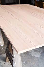Clear lacquered plywood can be used alone for a table top or other materials can be used as the surface. Diy Retrofitted Dining Table Top Bless Er House