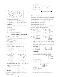 Soal Dan Pembahasan Try Out Matematika Smp