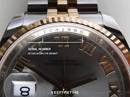 All About Rolex Serial Numbers | Keepthetime.com
