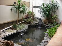 Desain Gambar Kolam Taman Air Rumah Minimalis Kolam Ikan Kebun Kecil Halaman Belakang Kecil