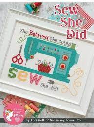 Check spelling or type a new query. Lori Holt Sew She Did Cross Stitch Pattern 123stitch